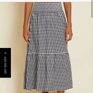 ISO Nation LTD Yasmine Gingham Skirt OR set